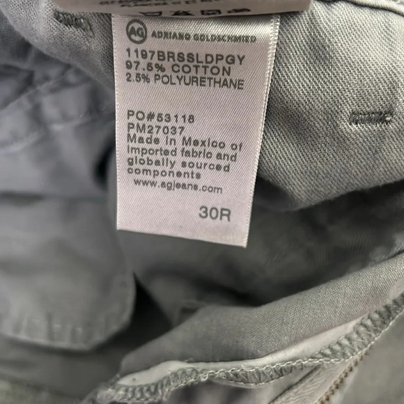 AG Adriano Goldschmied Wanderer Short Slim Trouser Short Size 30 - Picture 10 of 14